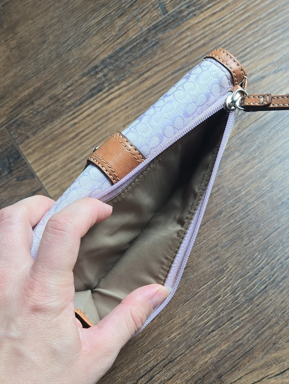 Vintage Coach Soho Signature Buckle Wallet